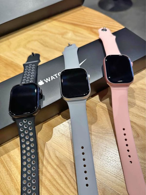 Reloj Apple Watch series 9 Plata replica