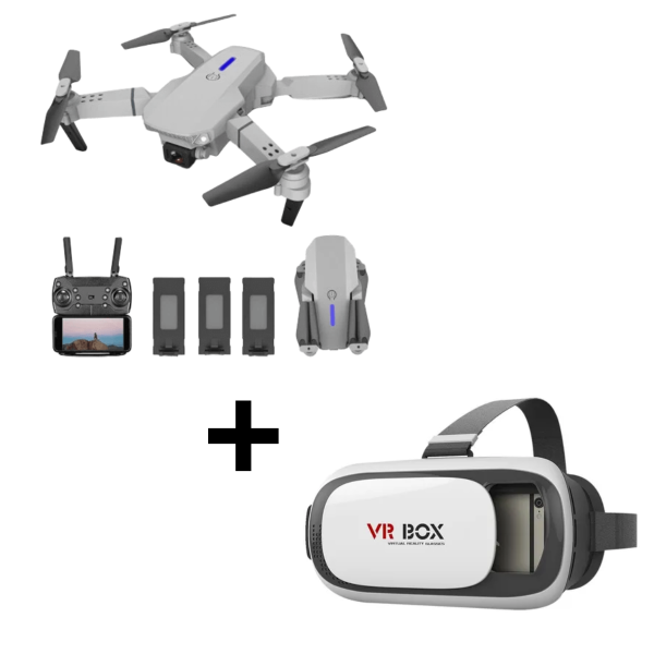 Drone E88 + Gafas Virtual Calidad - Imagen 3