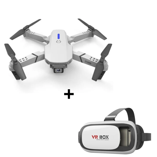 Drone E88 + Gafas Virtual Calidad - Imagen 6